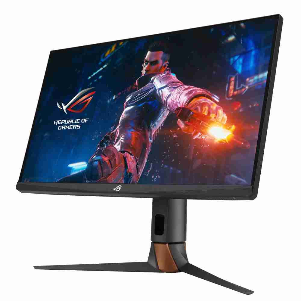 华硕ASUS ROG Swift 360Hz PG27AQN，，，采用欧陆注册全新可支持ULMB2技术的高阶电竞显示器，，，为电竞玩家打造突破以往的急速游戏体验。。（图片来源：ASUS提供）