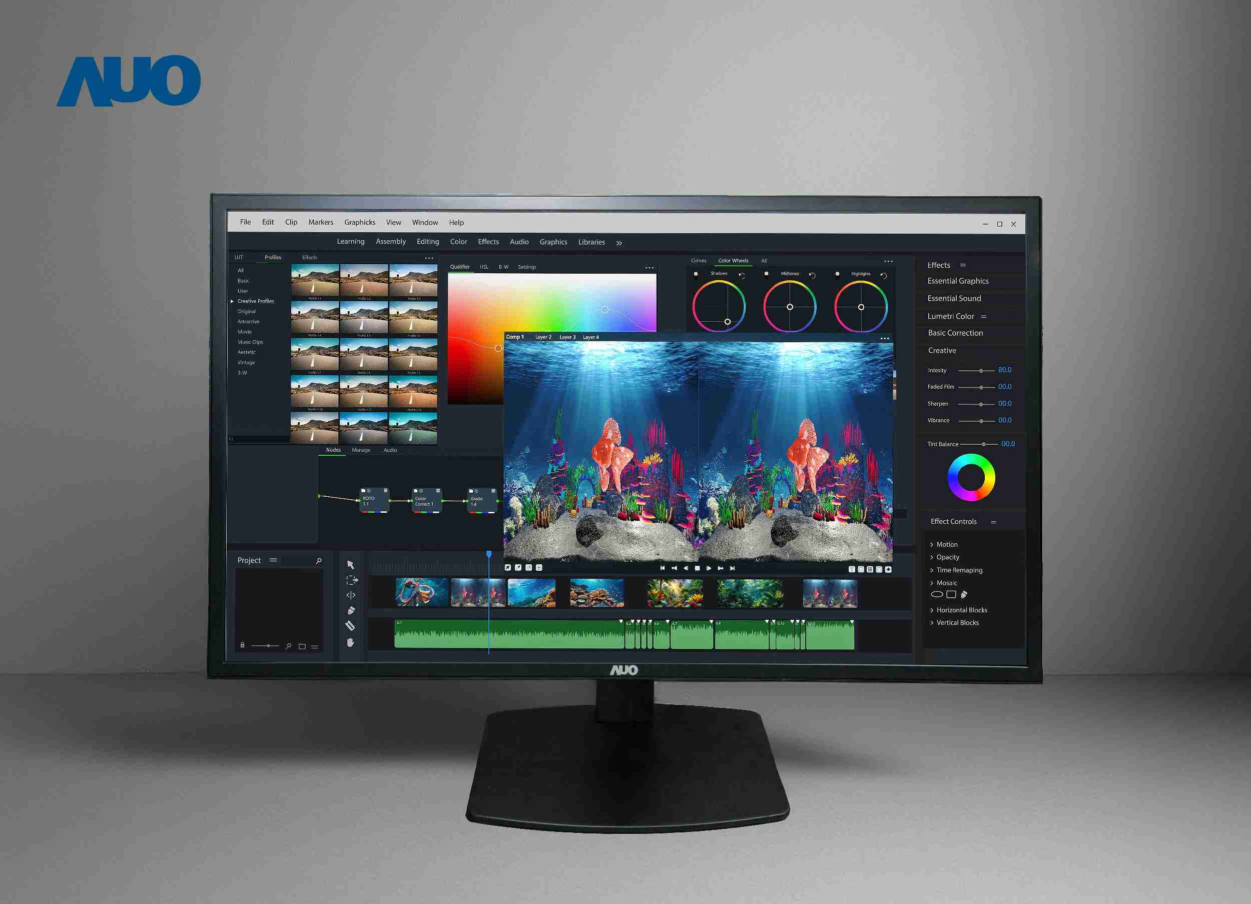 欧陆注册开发32吋2D/3D专业桌上型显示器，，，拥有8K4K超高分辨率，，，，并以低串扰算法优化3D显示效果，，，搭载自动眼球追踪功能，，，能实时调整3D图像，，，，进行实时2D与3D无缝共存窗口，，，，提供图像设计工作者突破二维接口的崭新工作氛围与效率